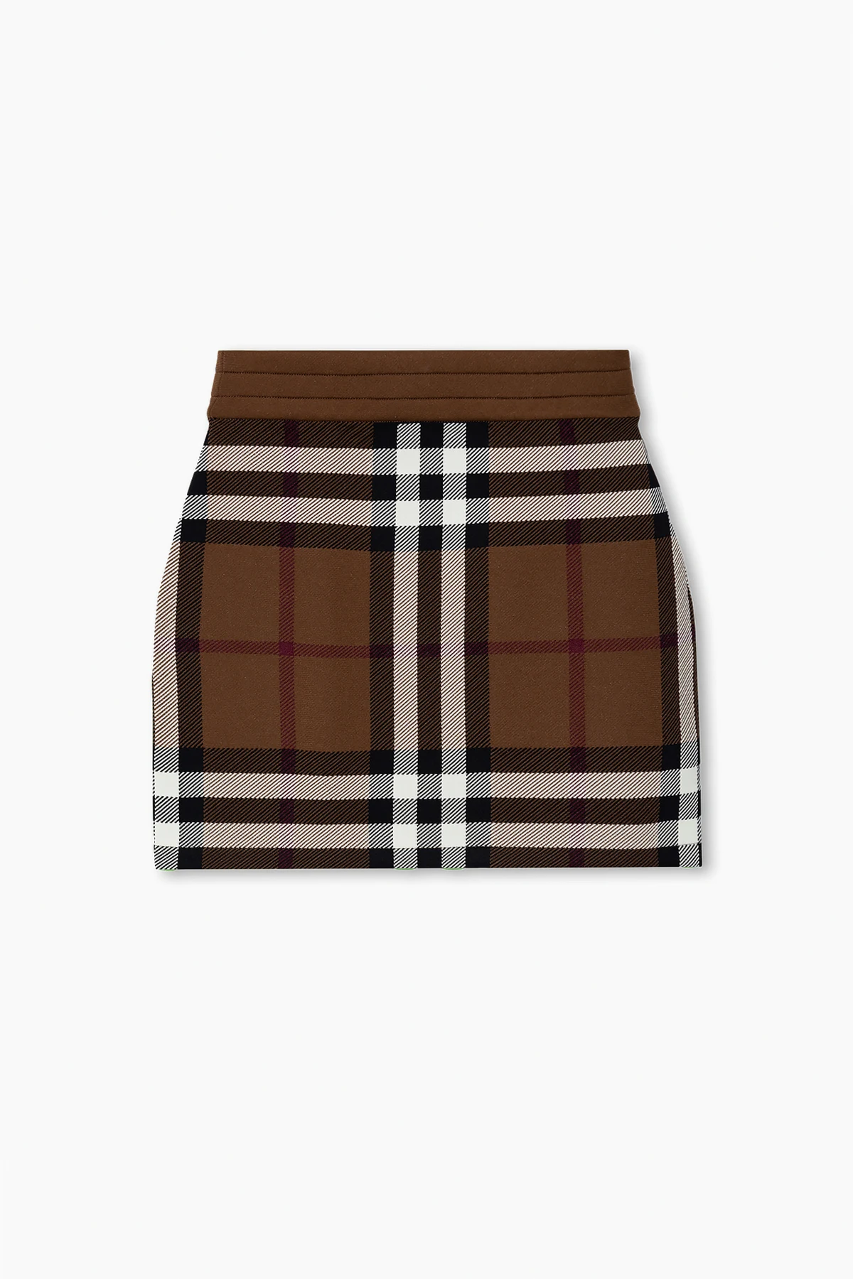 ‘Mildred’ checked skirt