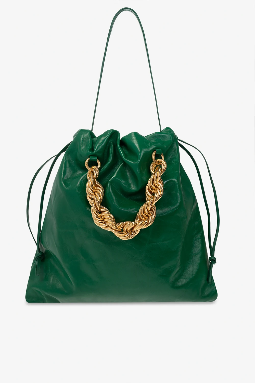 ‘Drawstring’ shoulder bag