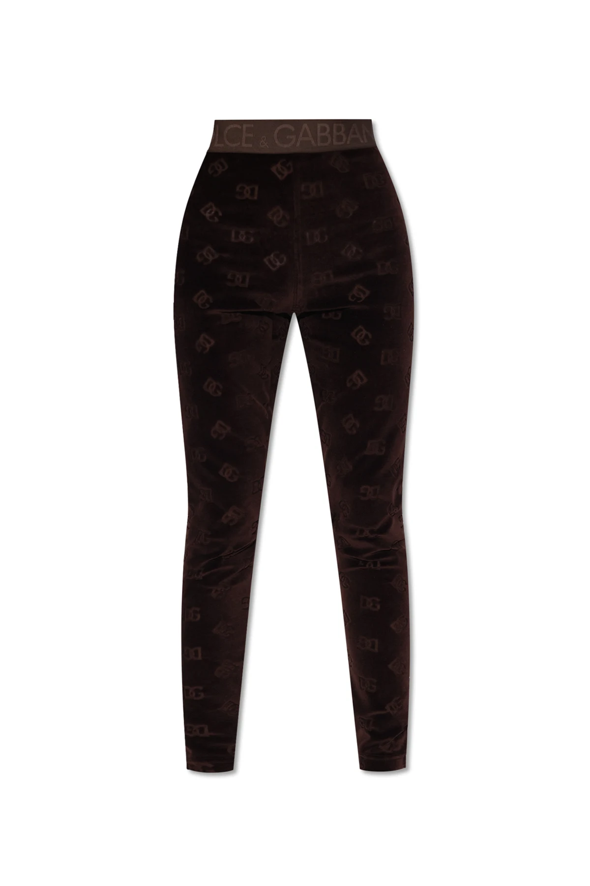 Leggings with monogram