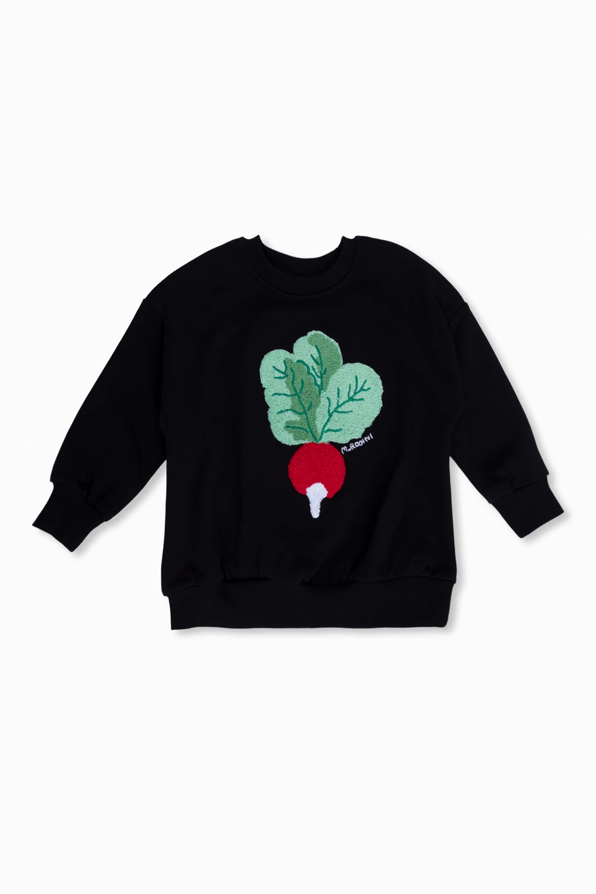 Sweatshirt from radish motif