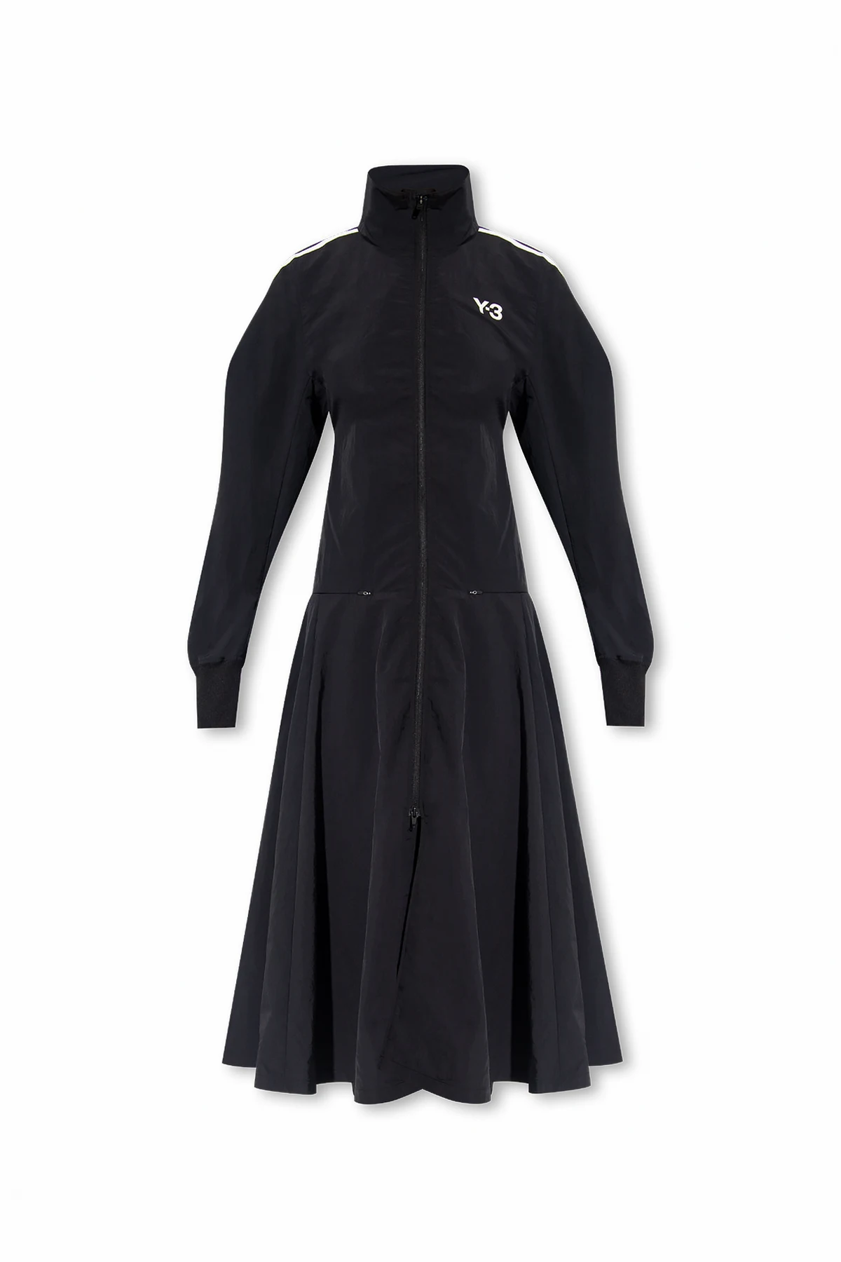Track dress with logo