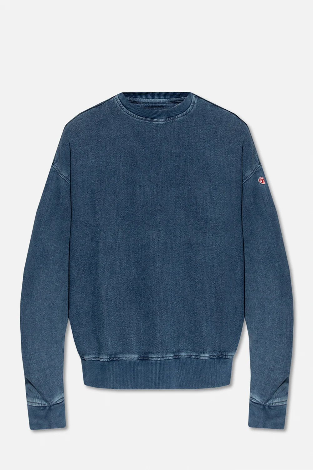 ‘D-KRIB-NE’ denim sweatshirt