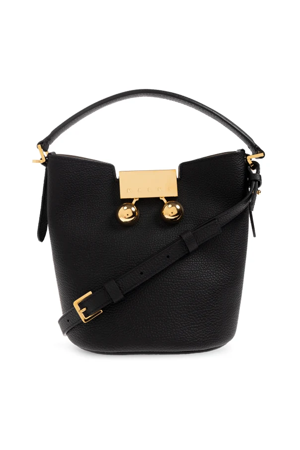 BLACK “Trunkaroo” bucket bag