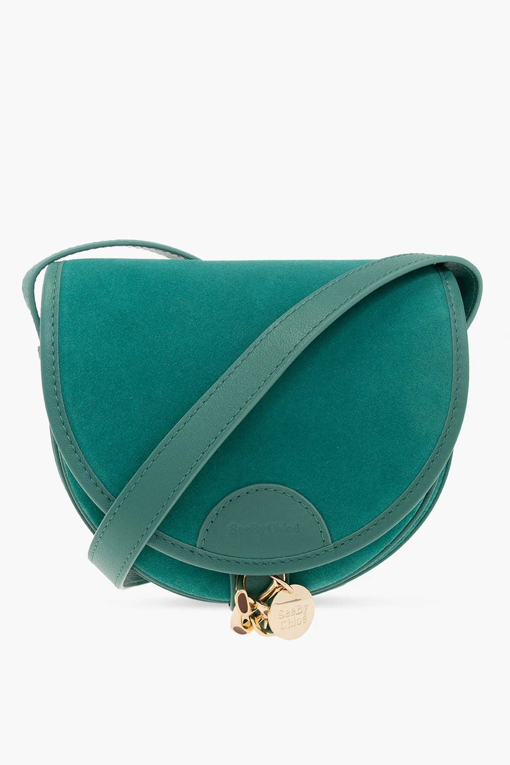 ‘Mara’ suede shoulder bag