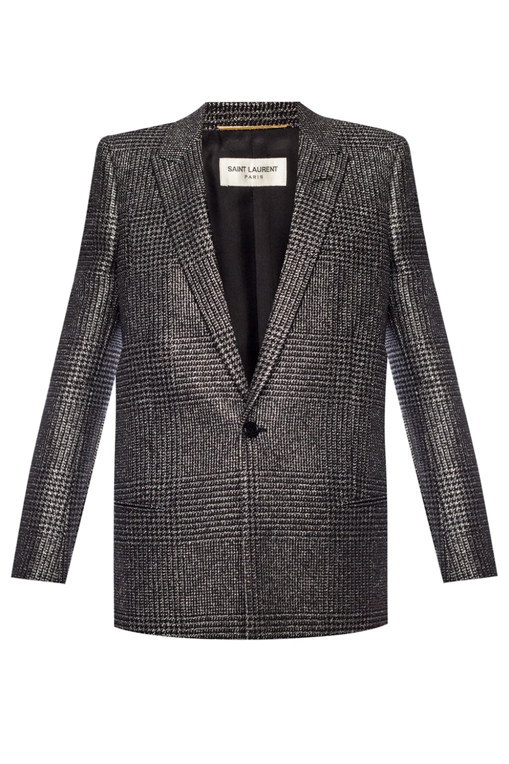Blazer with peaked lapels