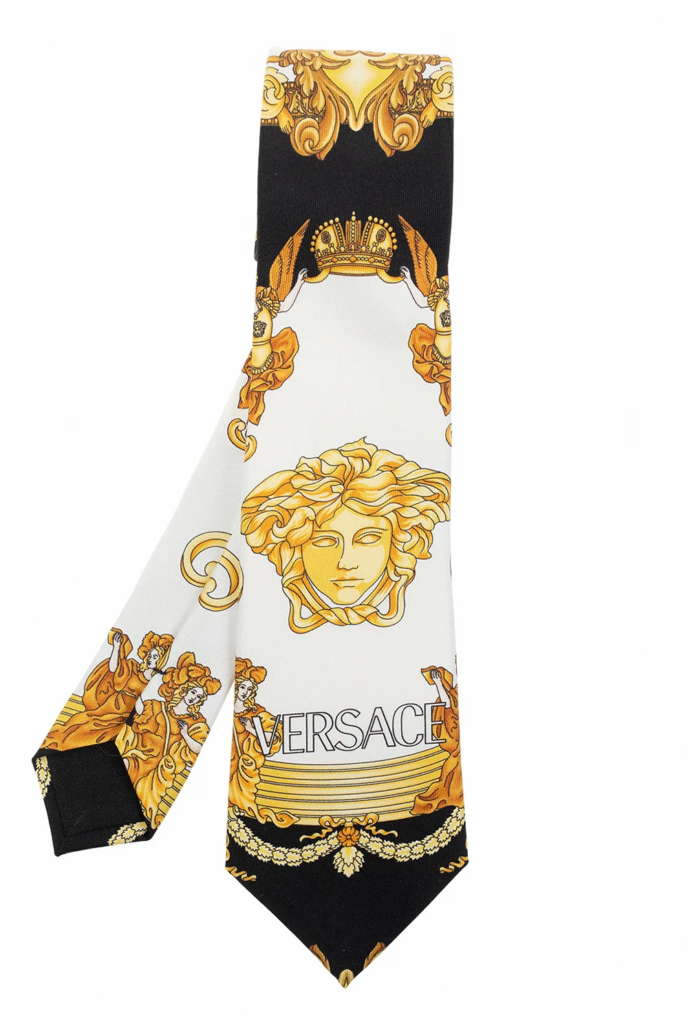 Tie with logo