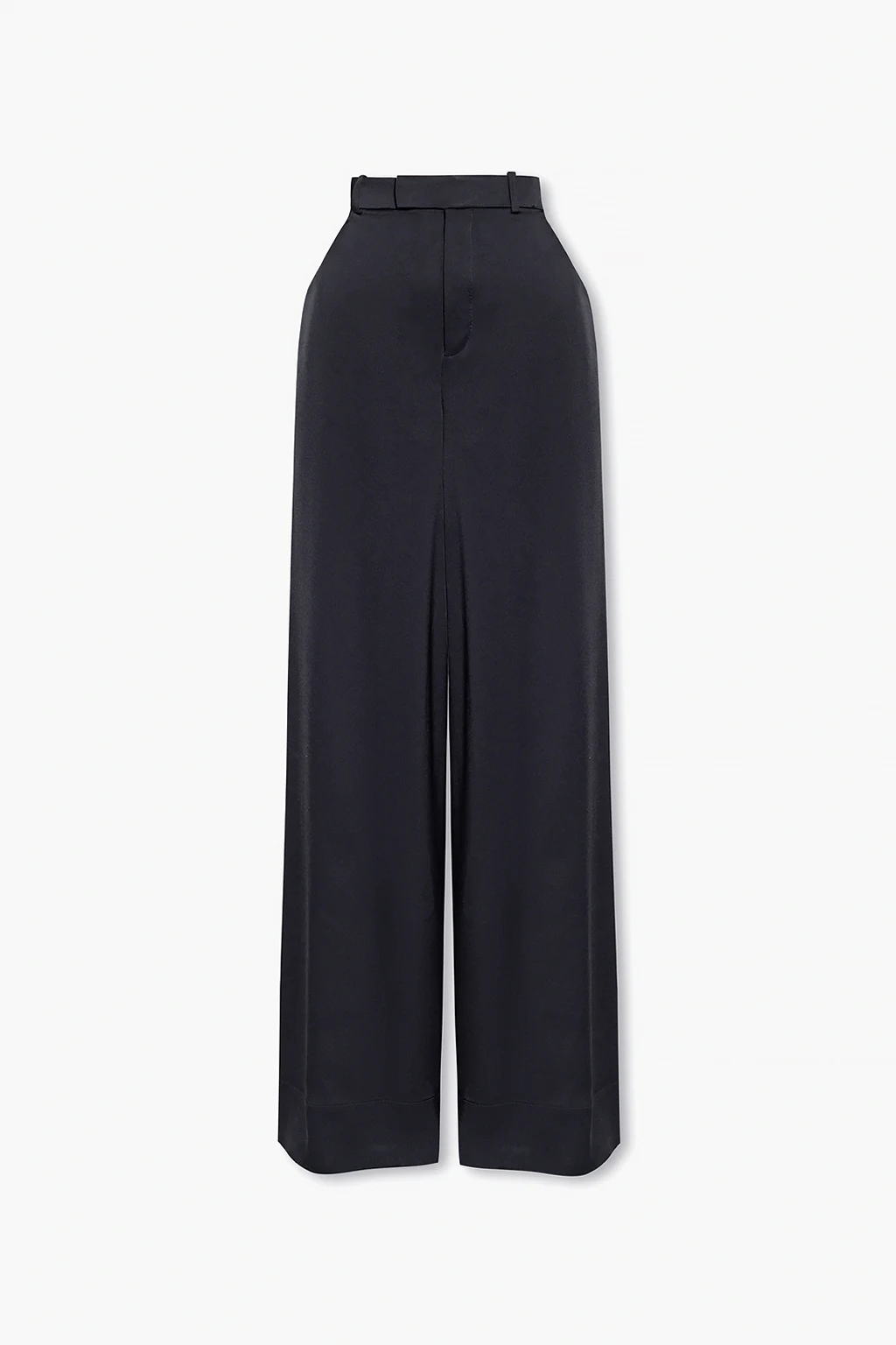 Trousers with wide legs