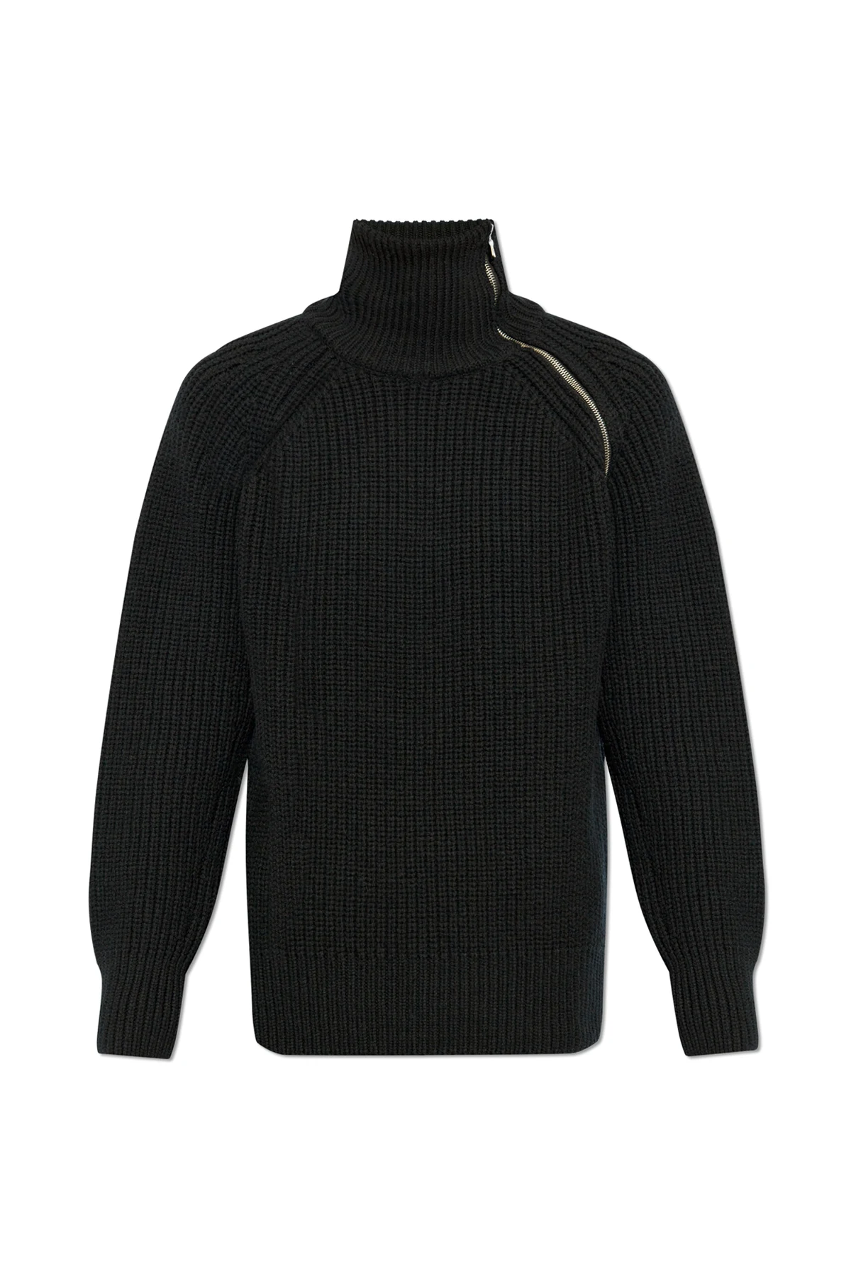 Zip-up cardigan