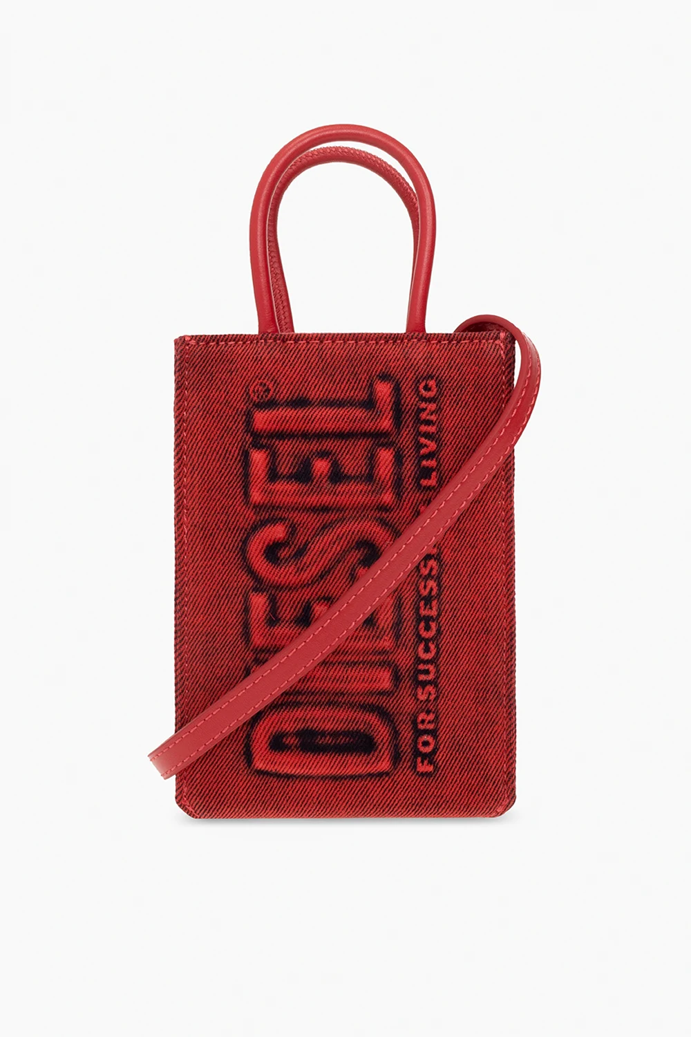 Shoulder bag with logo