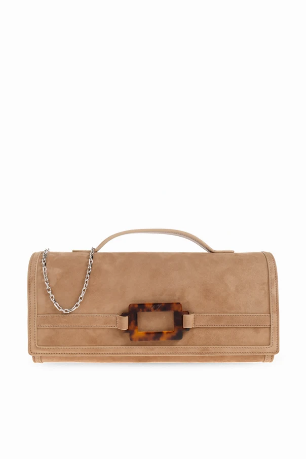 BROWN ‘Vivier Belle’ clutch
