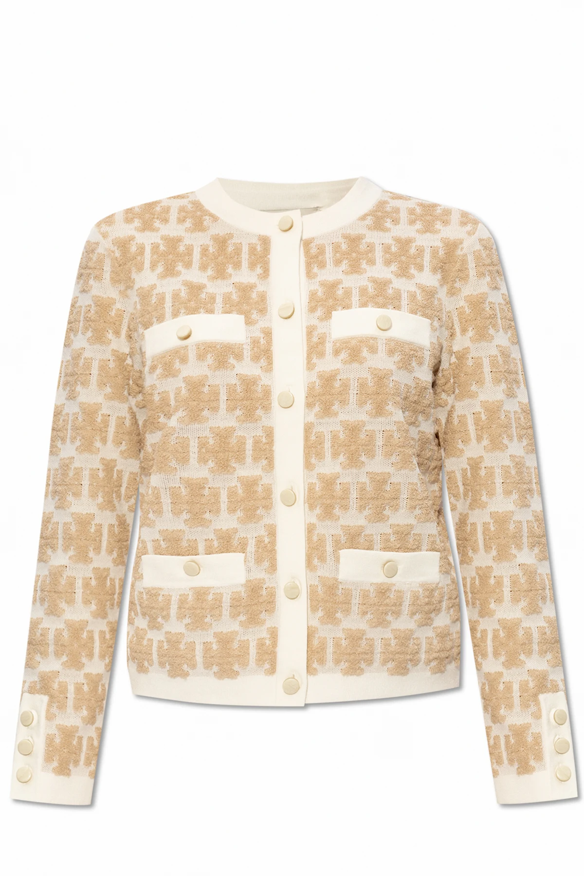 Monogrammed cardigan