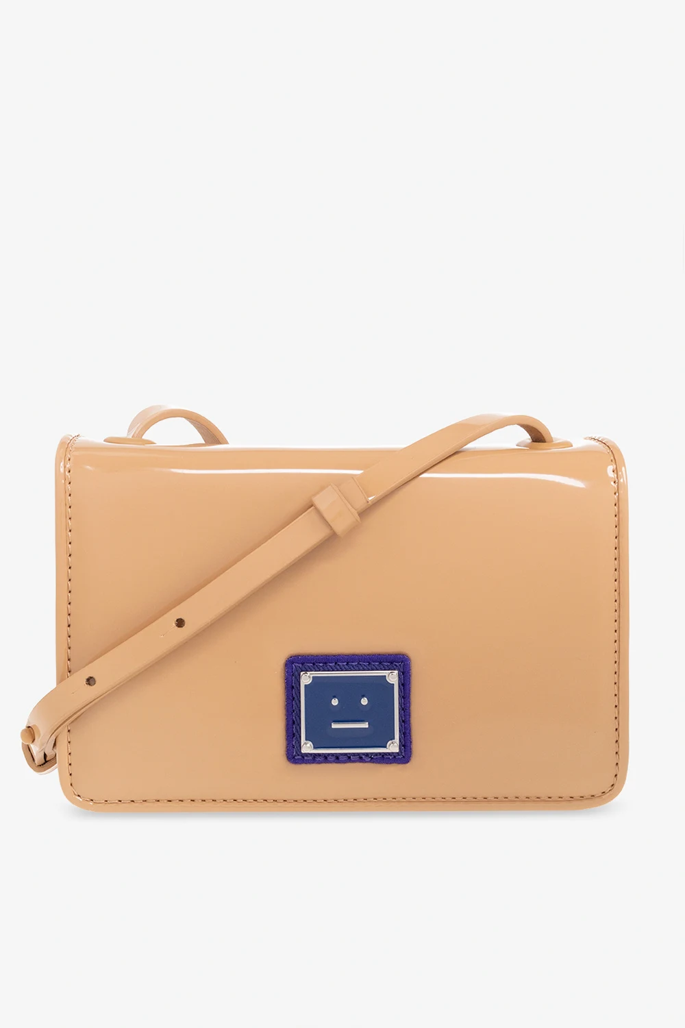 Glossy shoulder bag