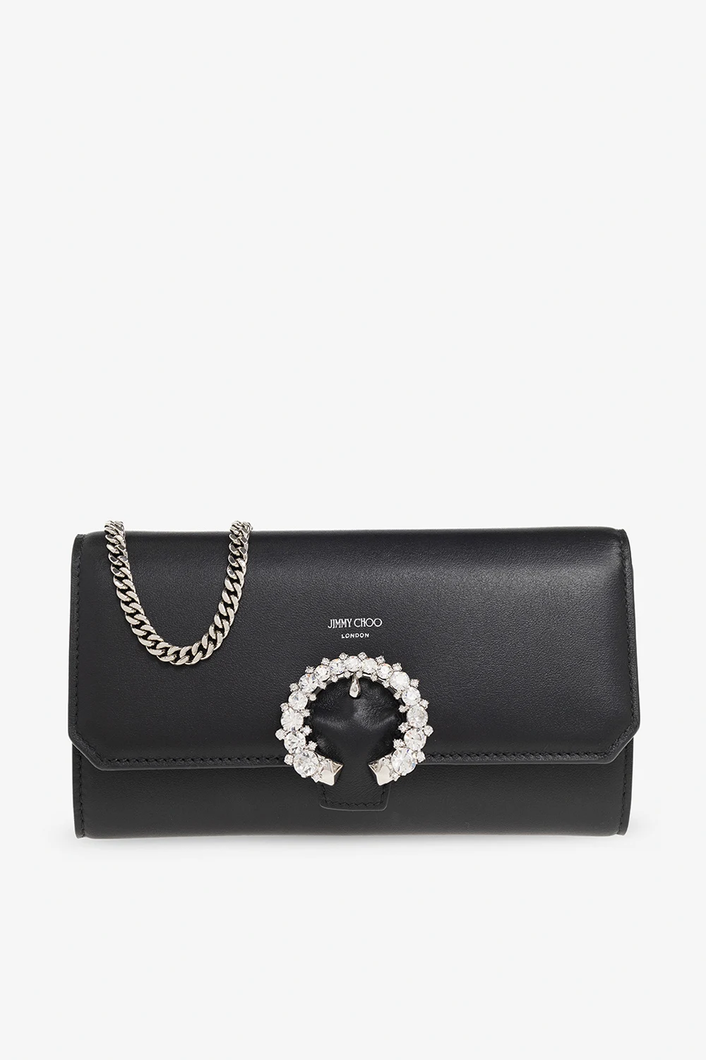 Leather wallet on chain