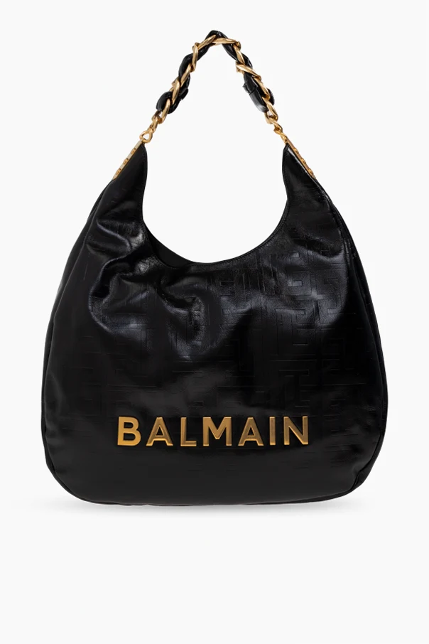 CZARNY Torba ‘1945 Soft’ typu ‘hobo’