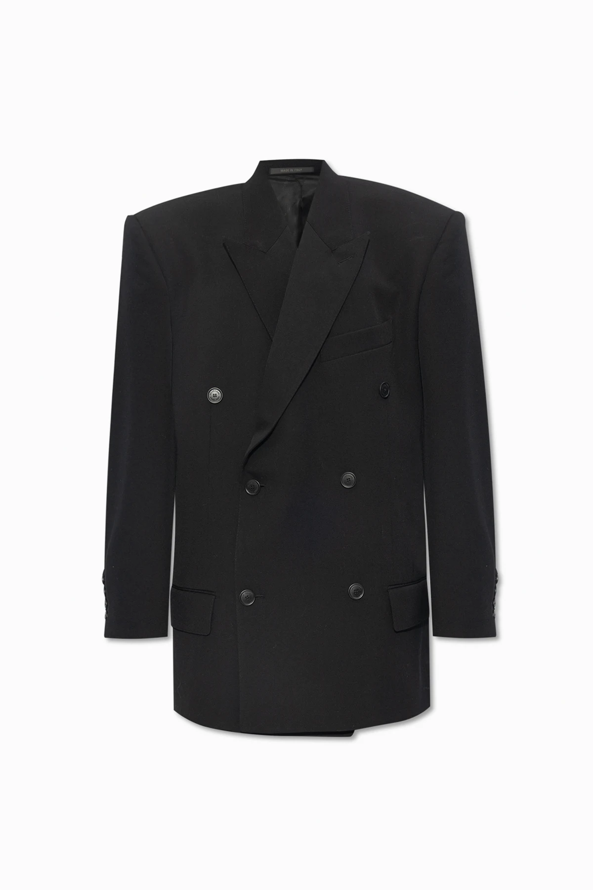 Oversize double-breasted blazer