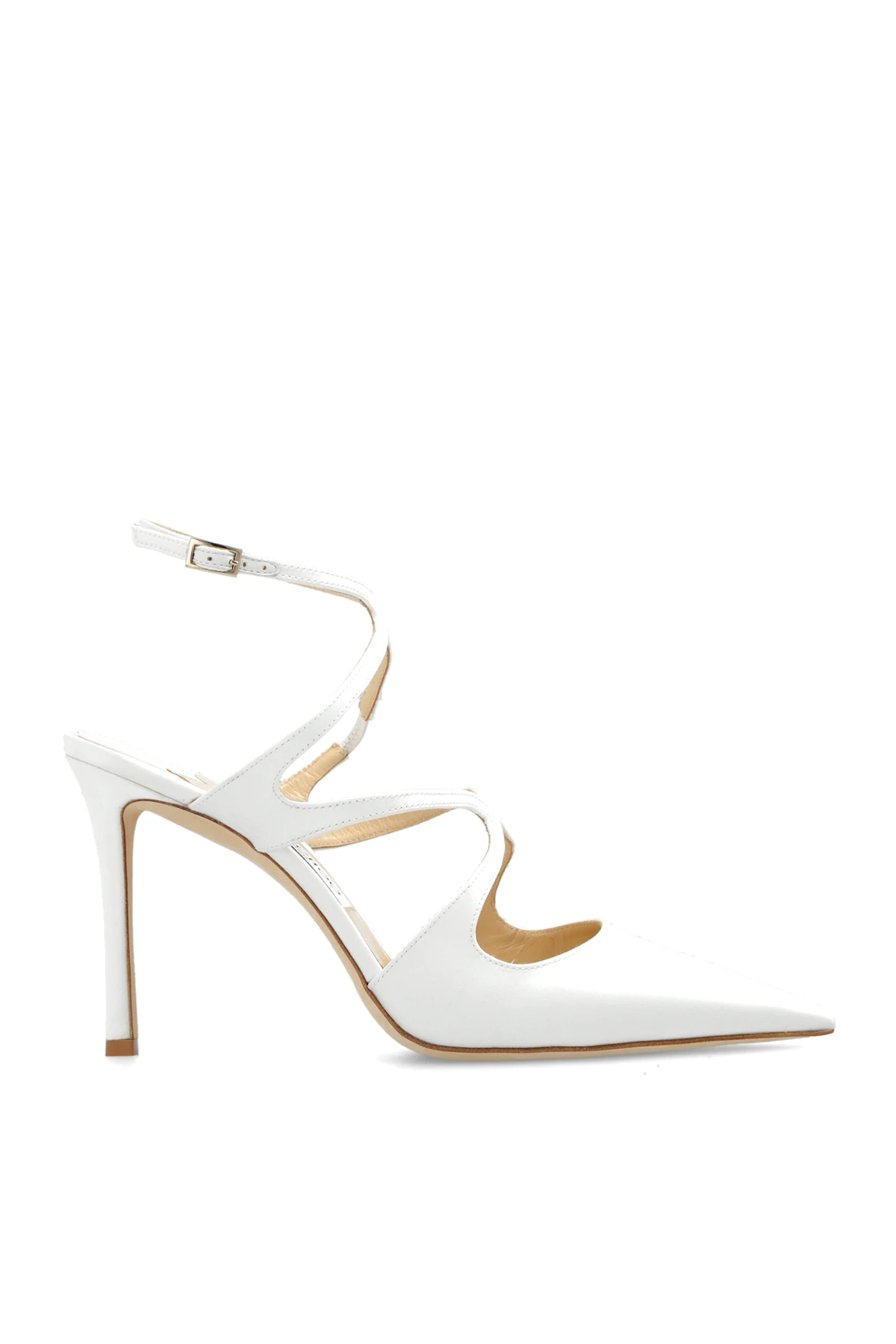 ‘Azia’ satin pumps