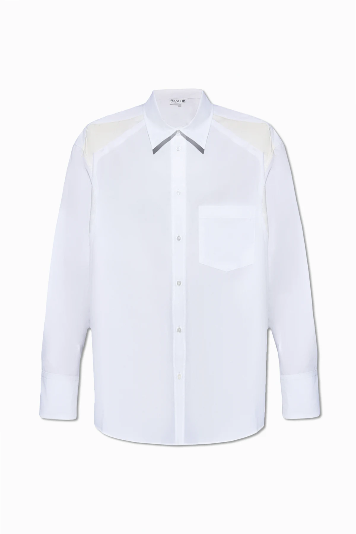 Koszula z satynowymi wstawkami