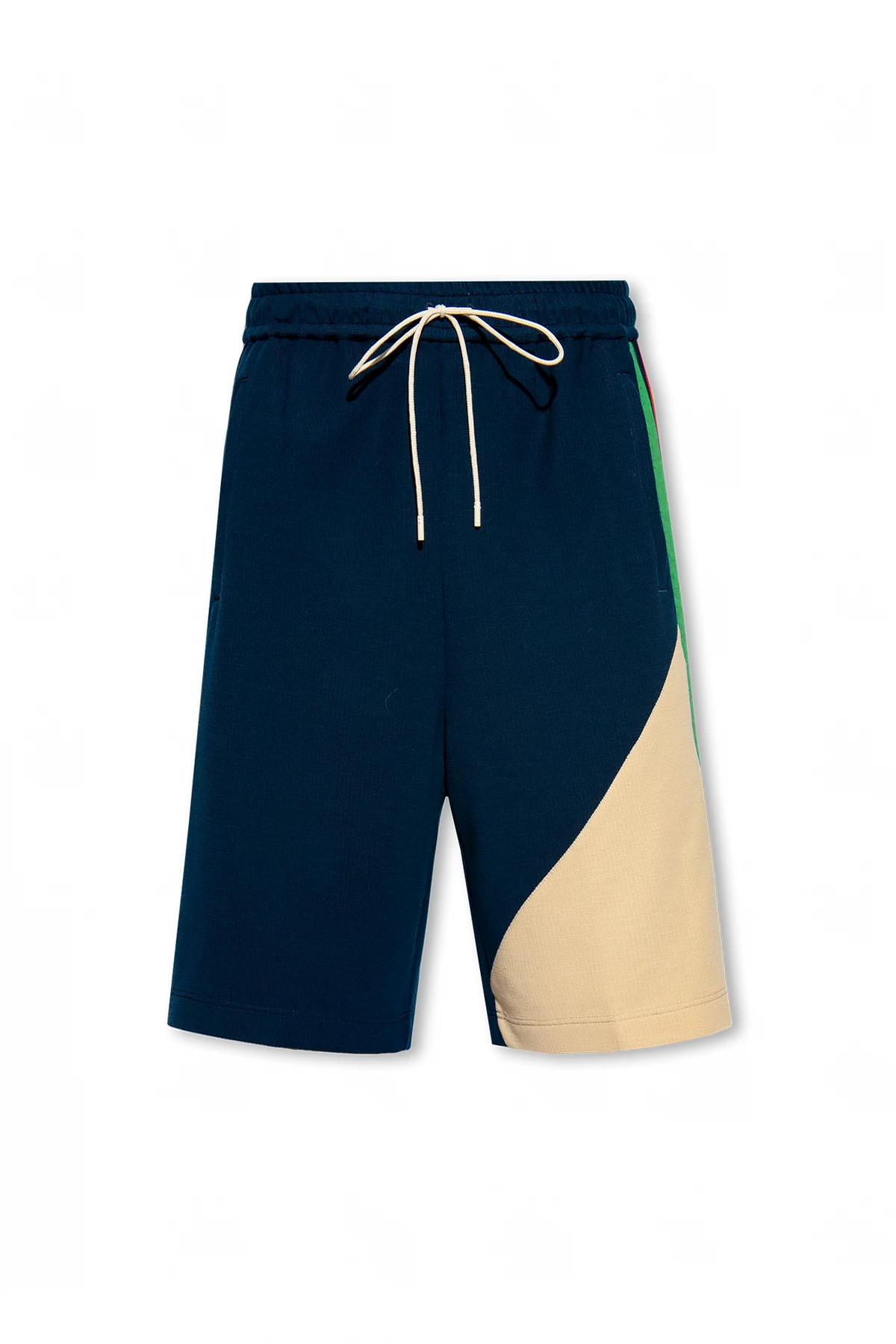 Logo-patched shorts