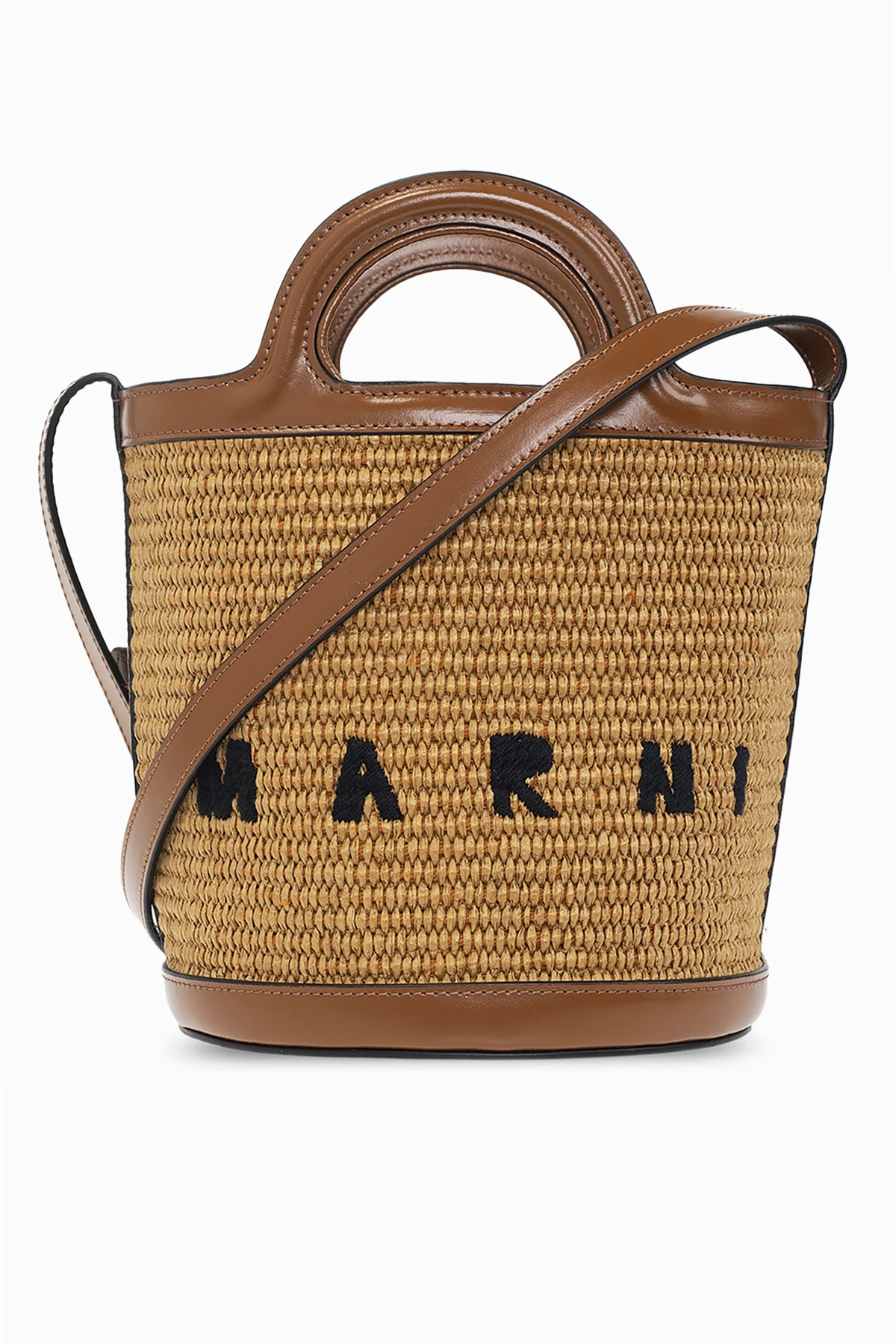 BROWN ‘Tropicalia’ bucket bag