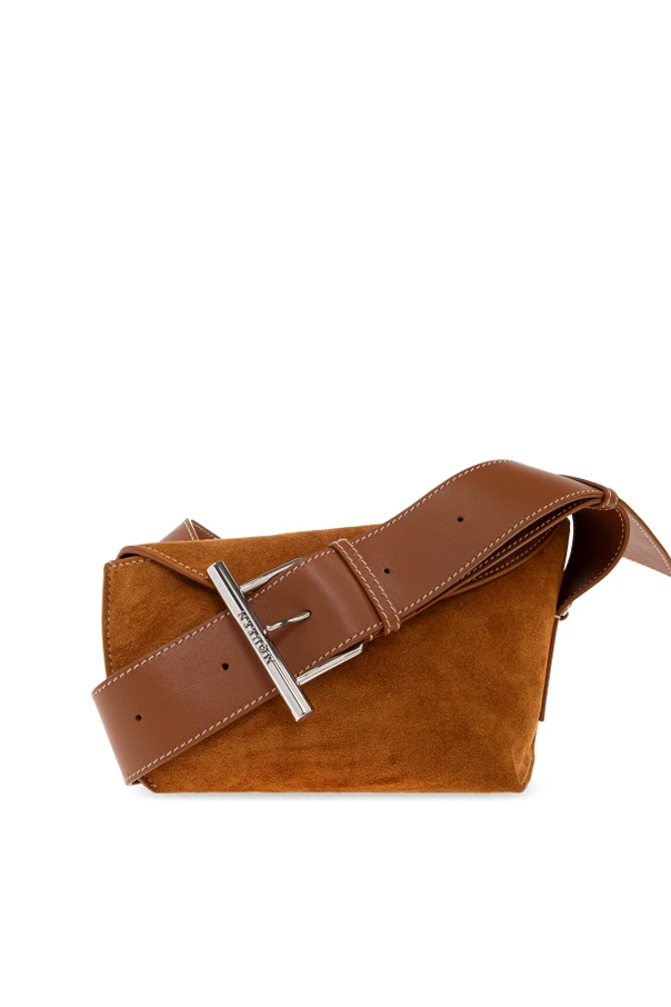 BRĄZOWY Torba na ramię `T-Bar Sling`