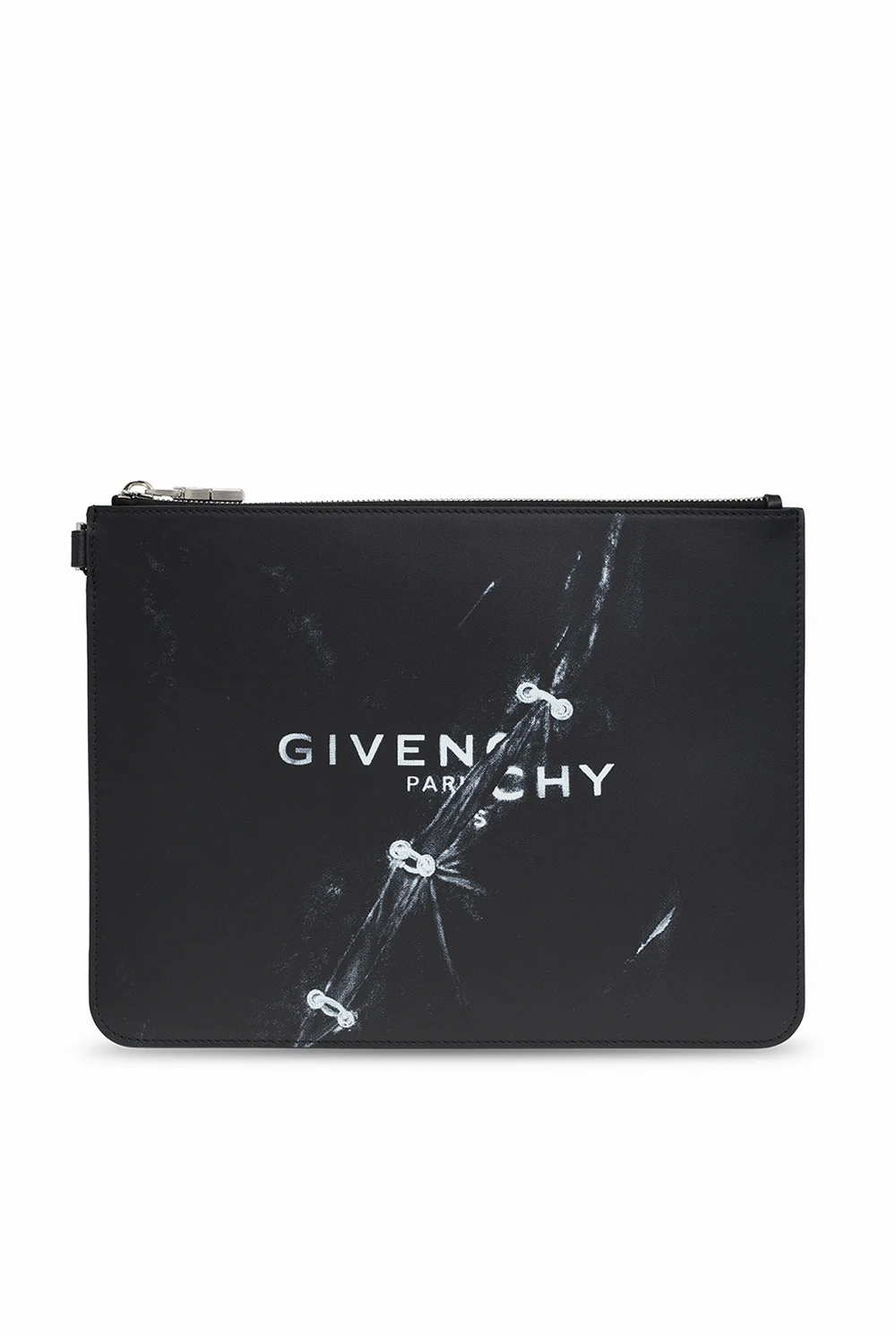 Clutch with logo