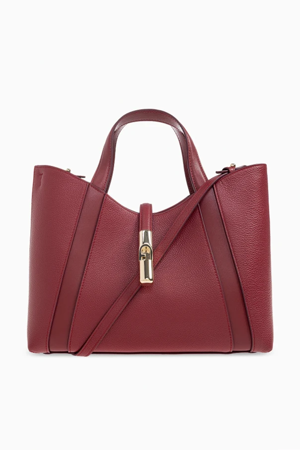 BURGUNDER Handtasche „Goccia Small“