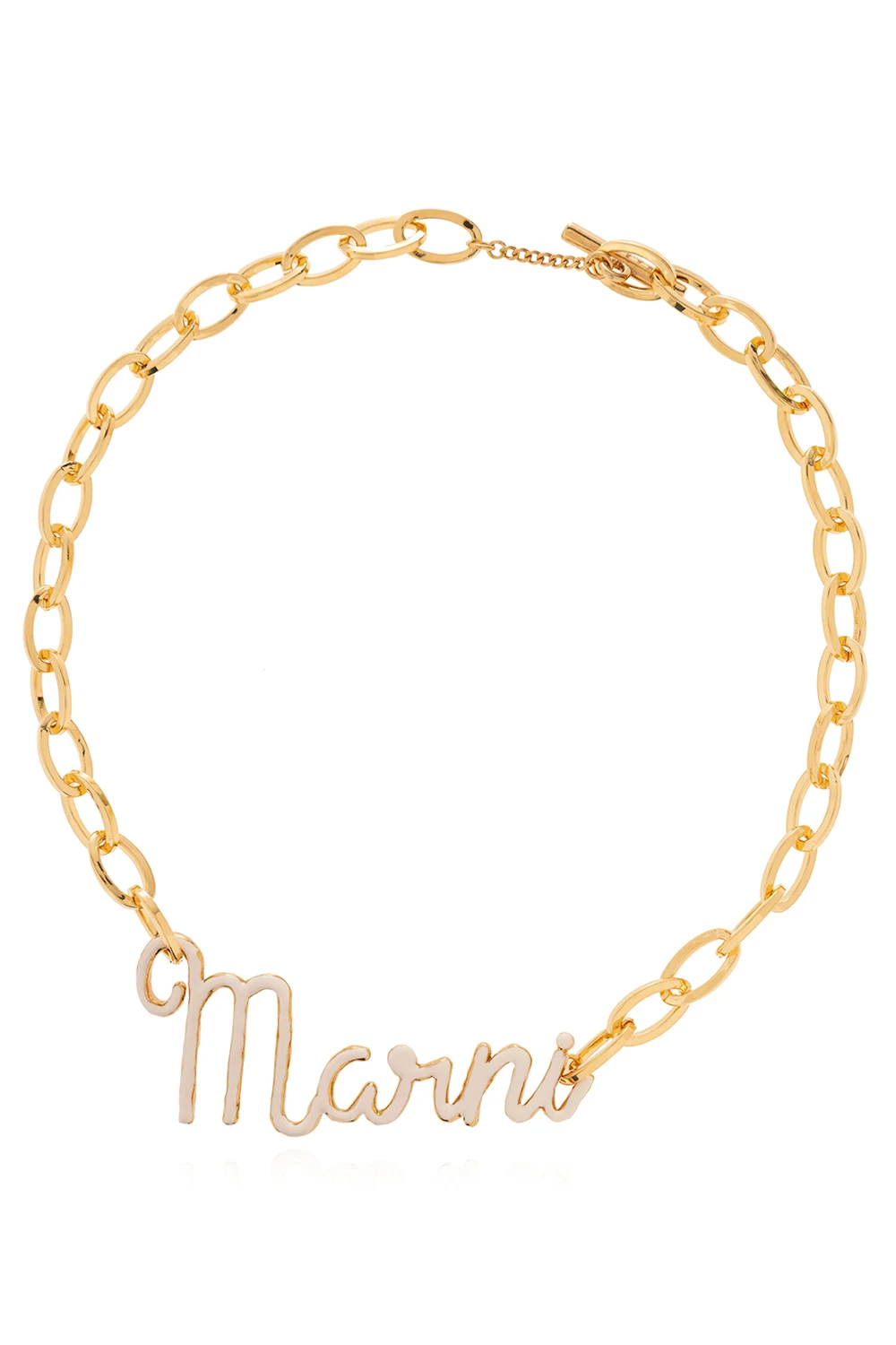 Necklace with logo