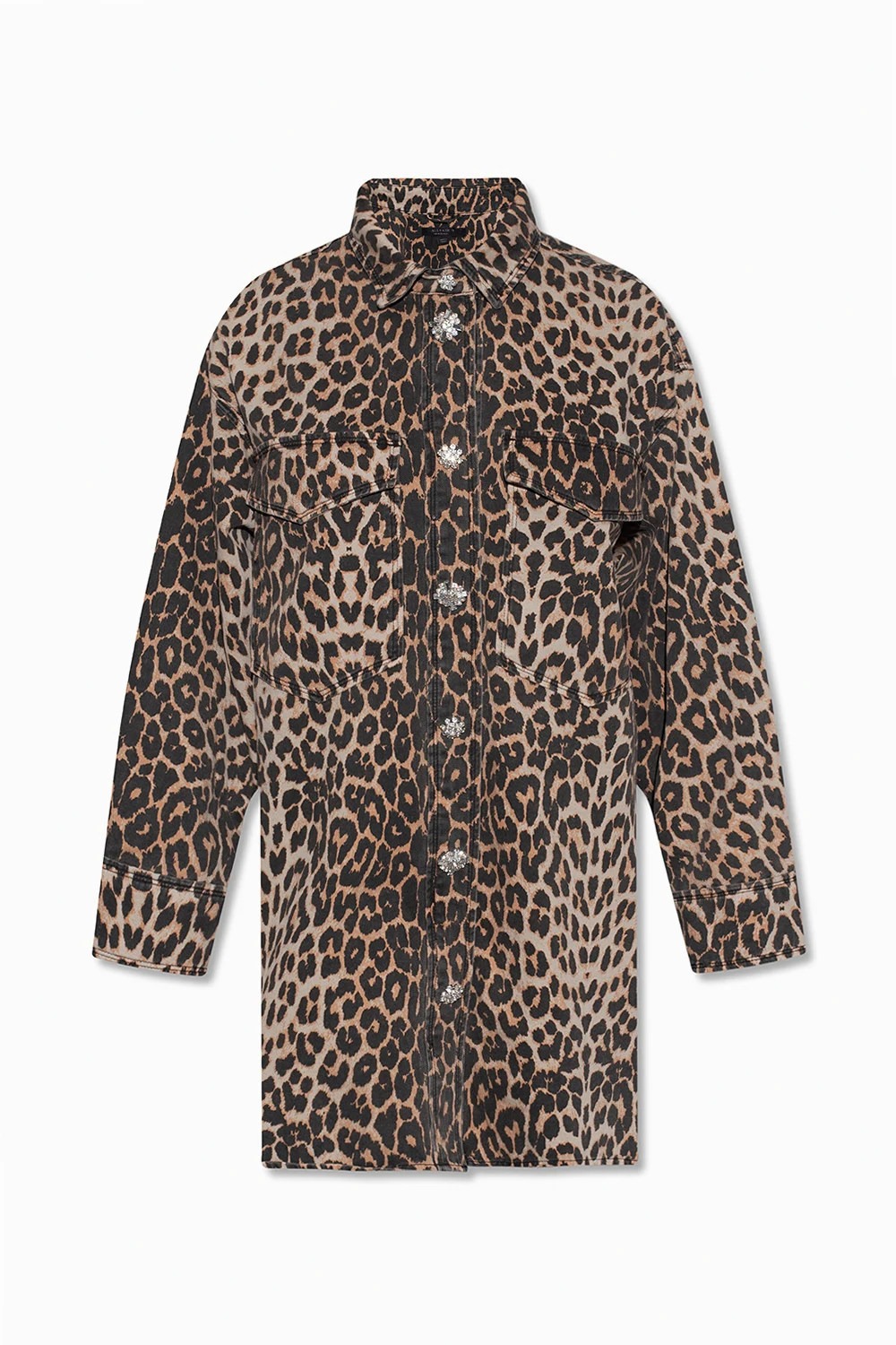 ‘Lily’ shirt with animal motif