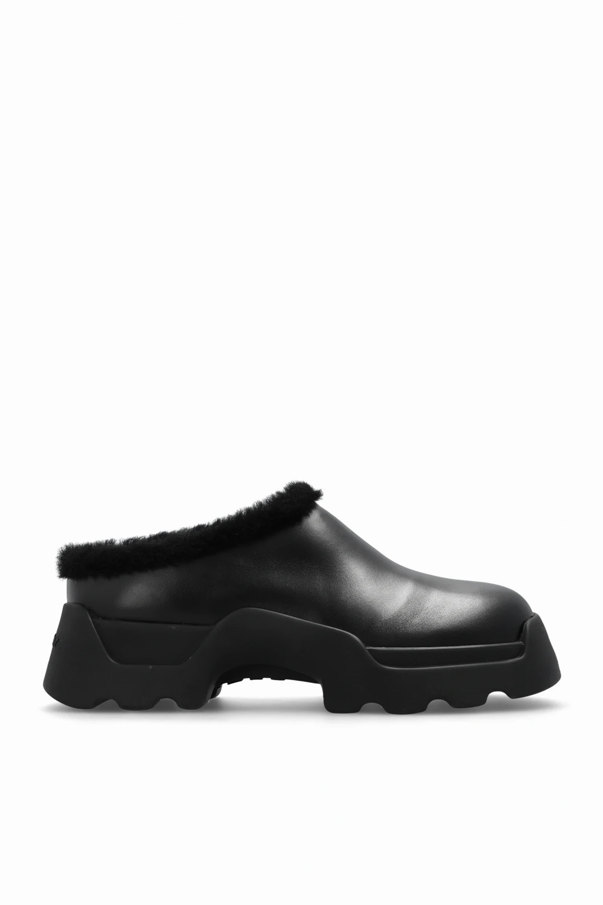 Skórzane buty z logo