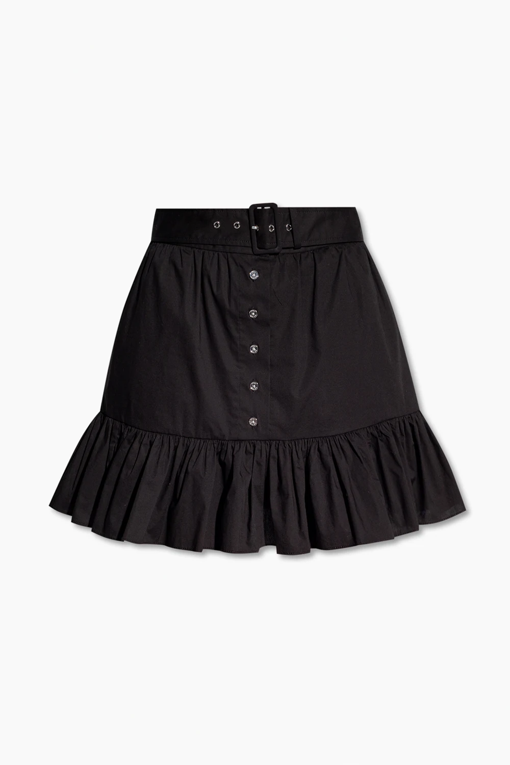 Belted mini skirt
