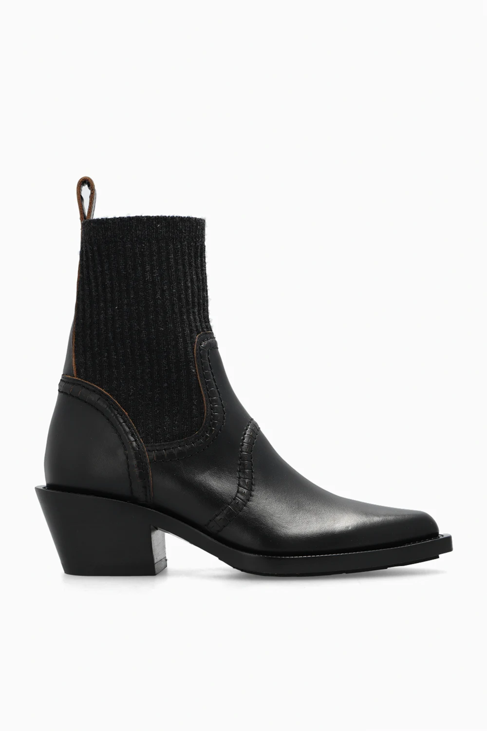 ‘Nellie’ heeled ankle boots