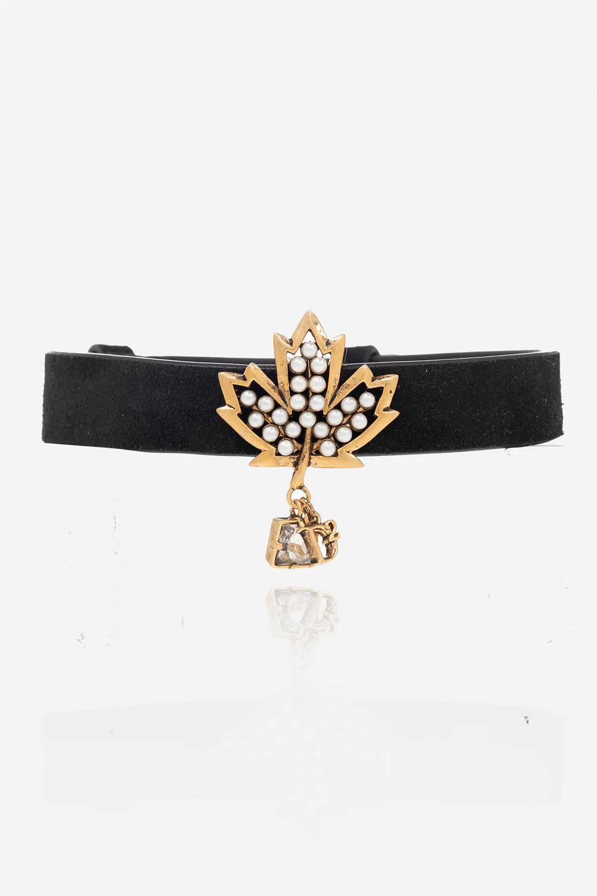 Skórzany choker
