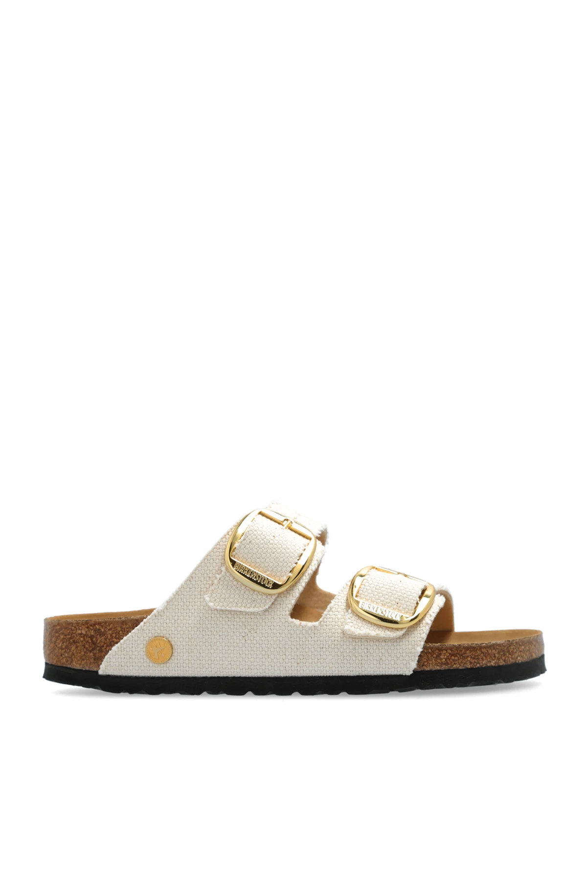 Wegańskie klapki ‘Arizona Big Buckle Rivet Logo’