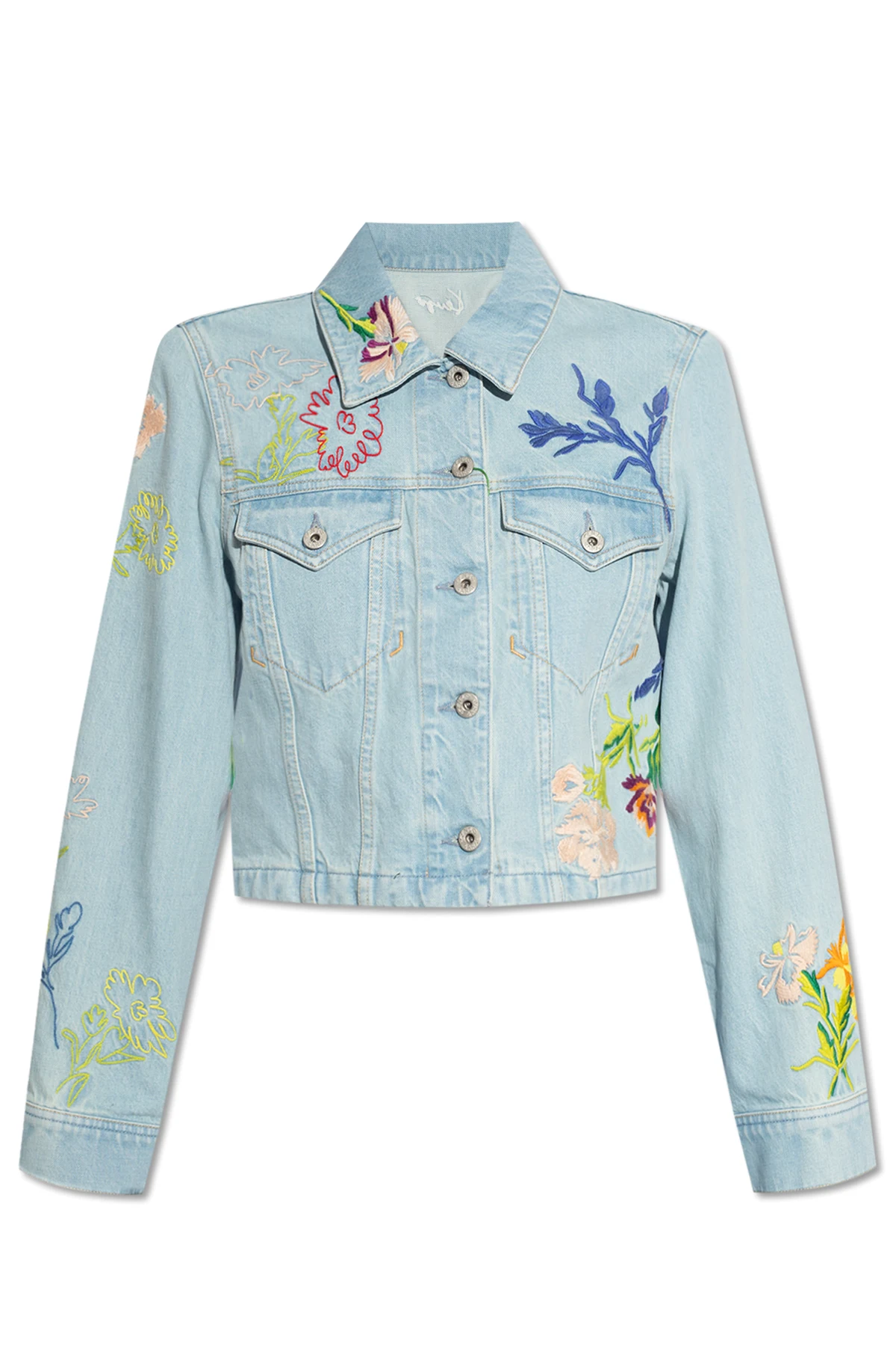 Cropped denim jacket