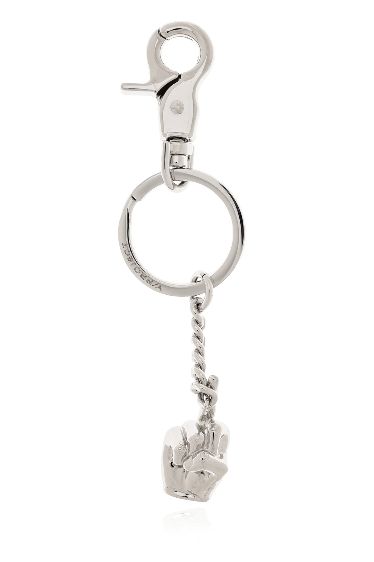 Keyring with charm