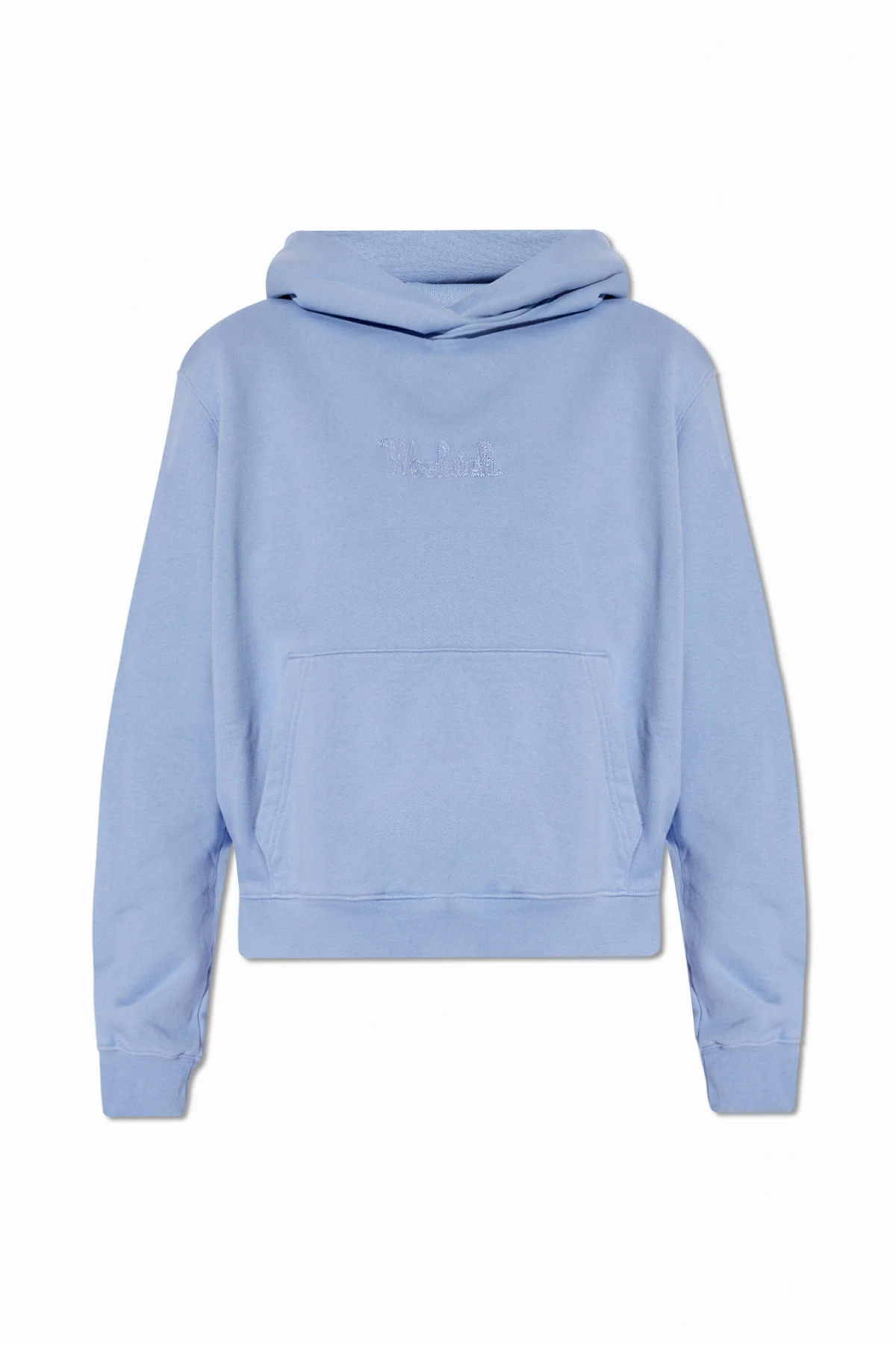 Logo-embroidered hoodie