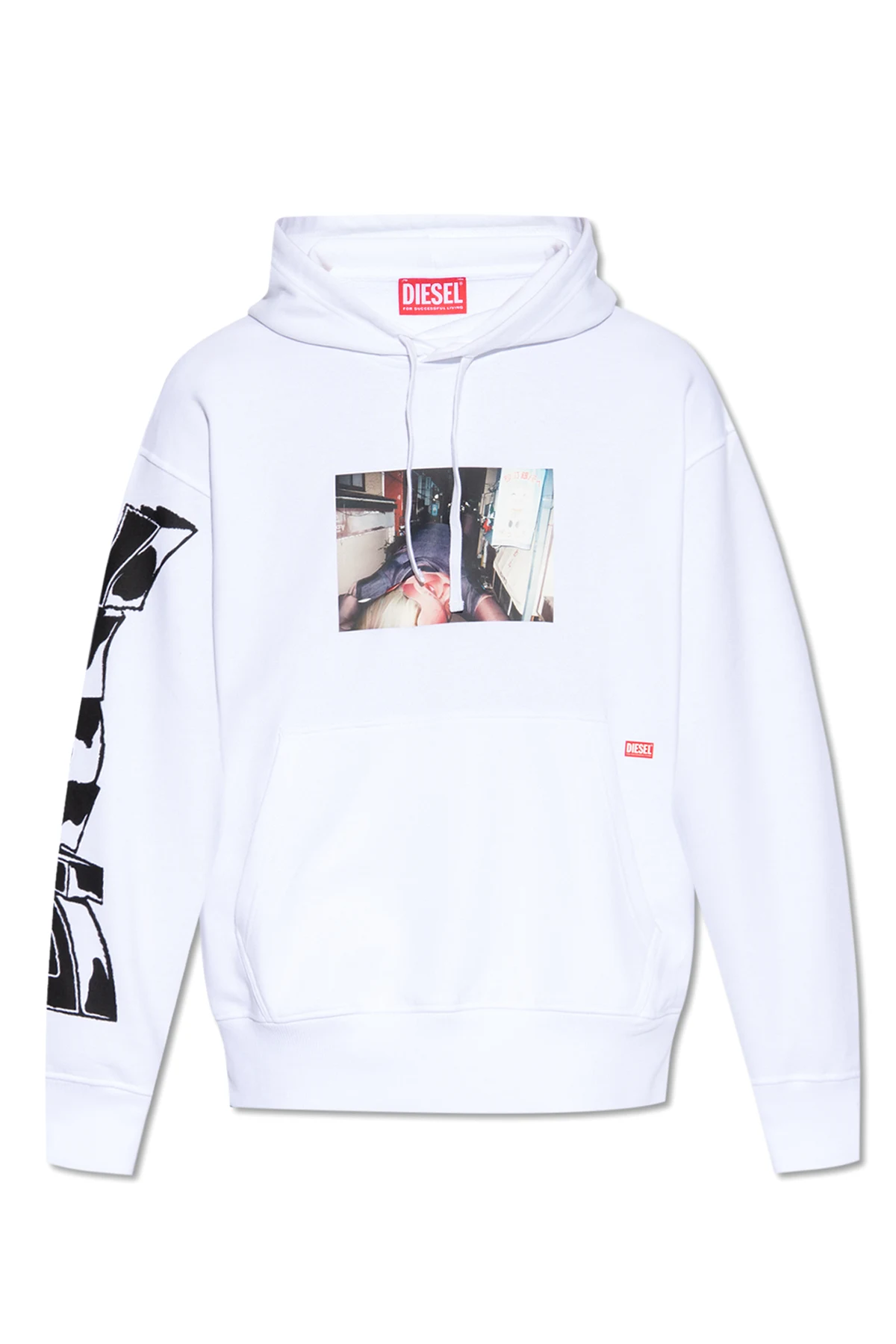 ‘S-MACS-HOOD-L3’ hoodie with print