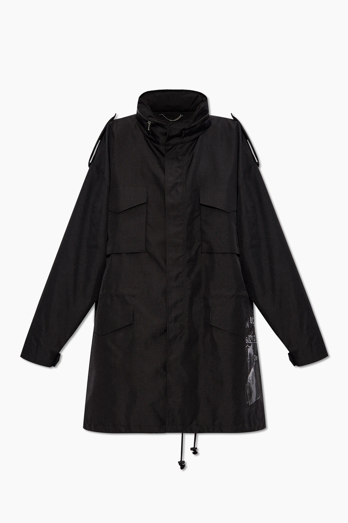 Loose-fitting coat