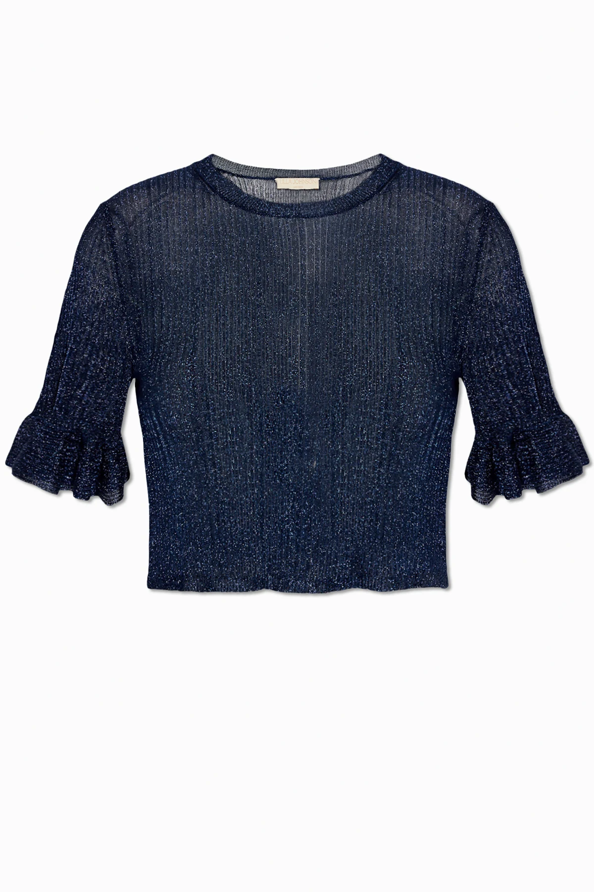 ‘Patti’ top with lurex yarn