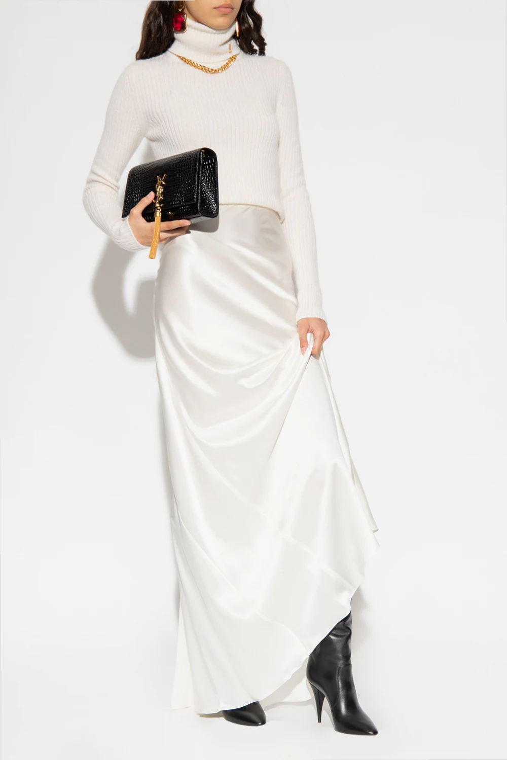 Silk skirt