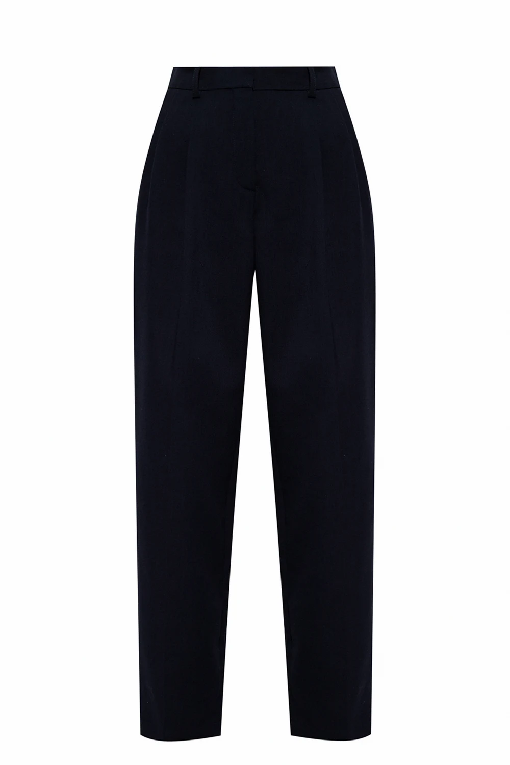 Pleat-front trousers