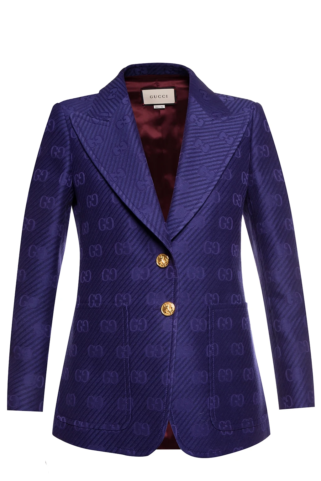 Blazer with logo