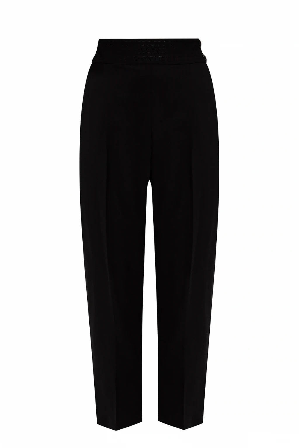 High-waisted trousers