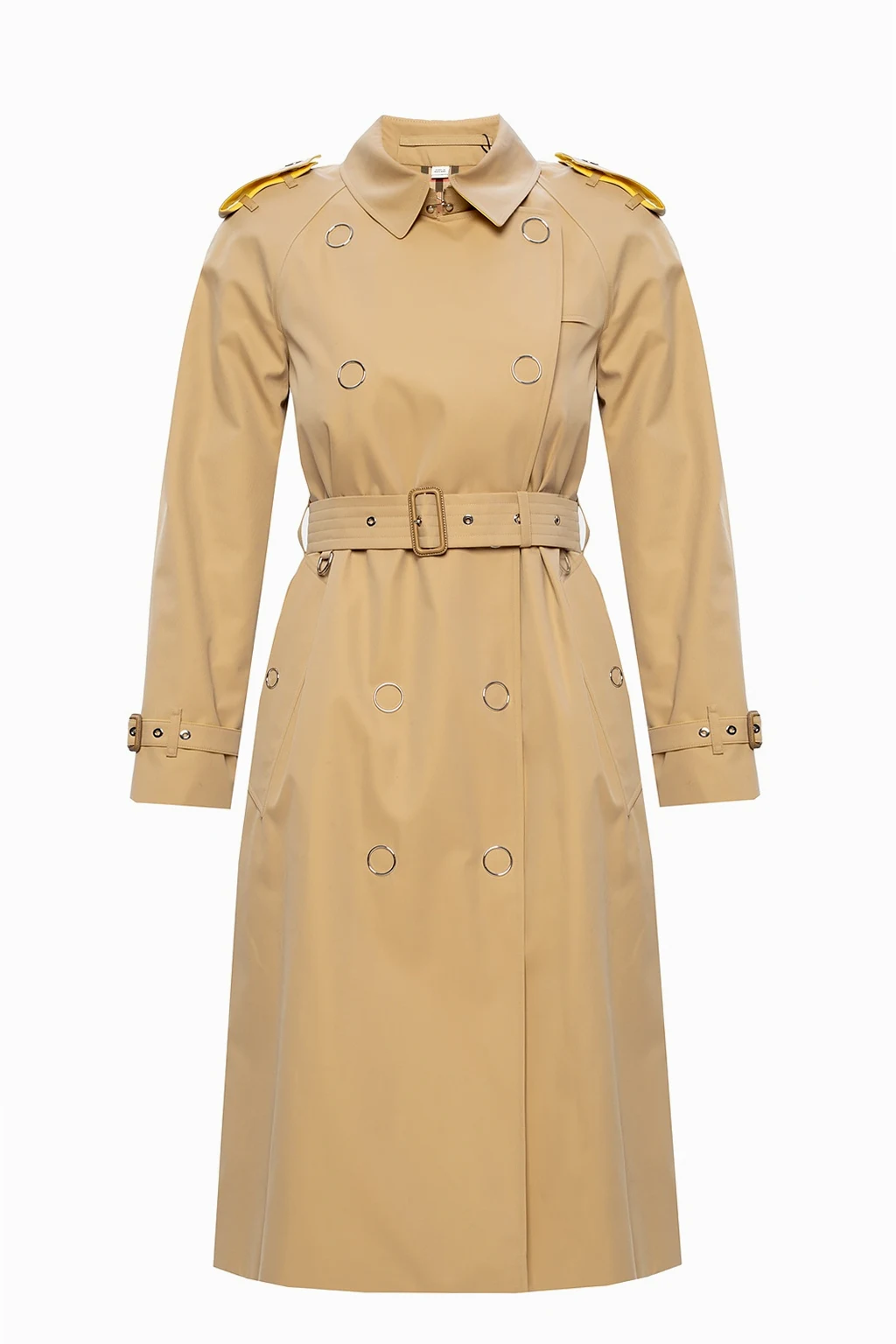 Double-breasted trench coat
