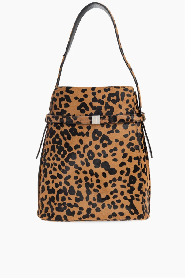 BROWN Shoulder bag 'Belted'