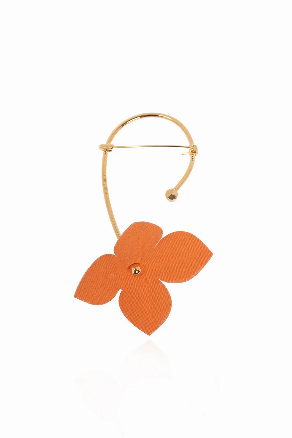 Brooch with floral motif