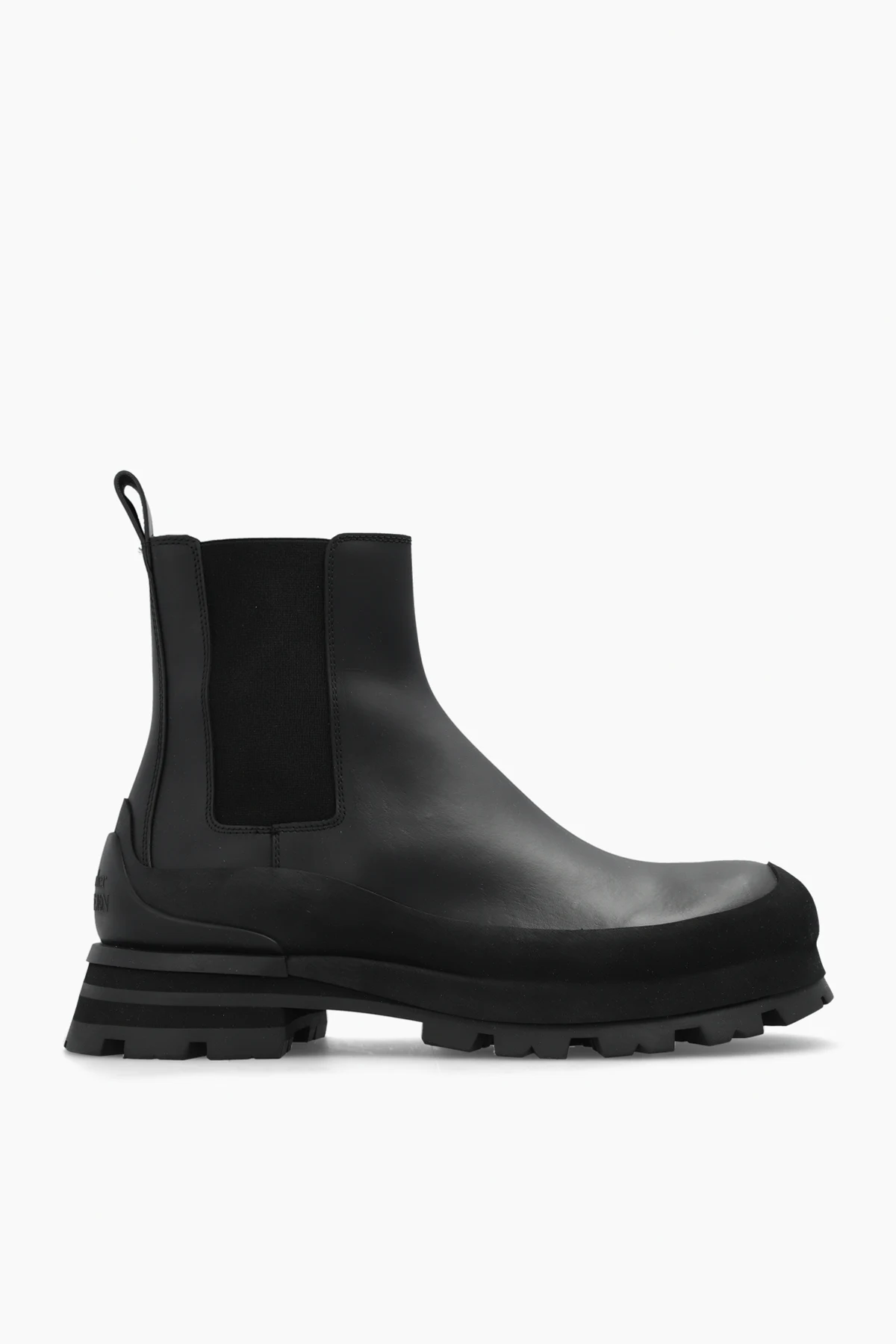 Ankle boots with logo