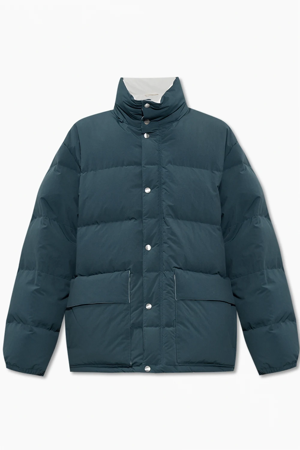 Quilted down jacket