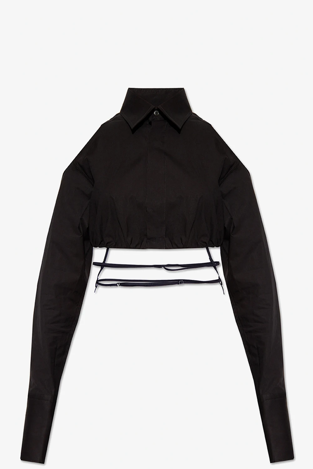 Krótka koszula z wycięciami