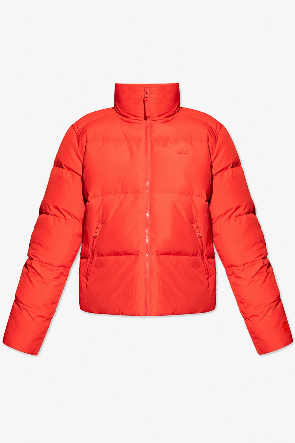 Down jacket with logo